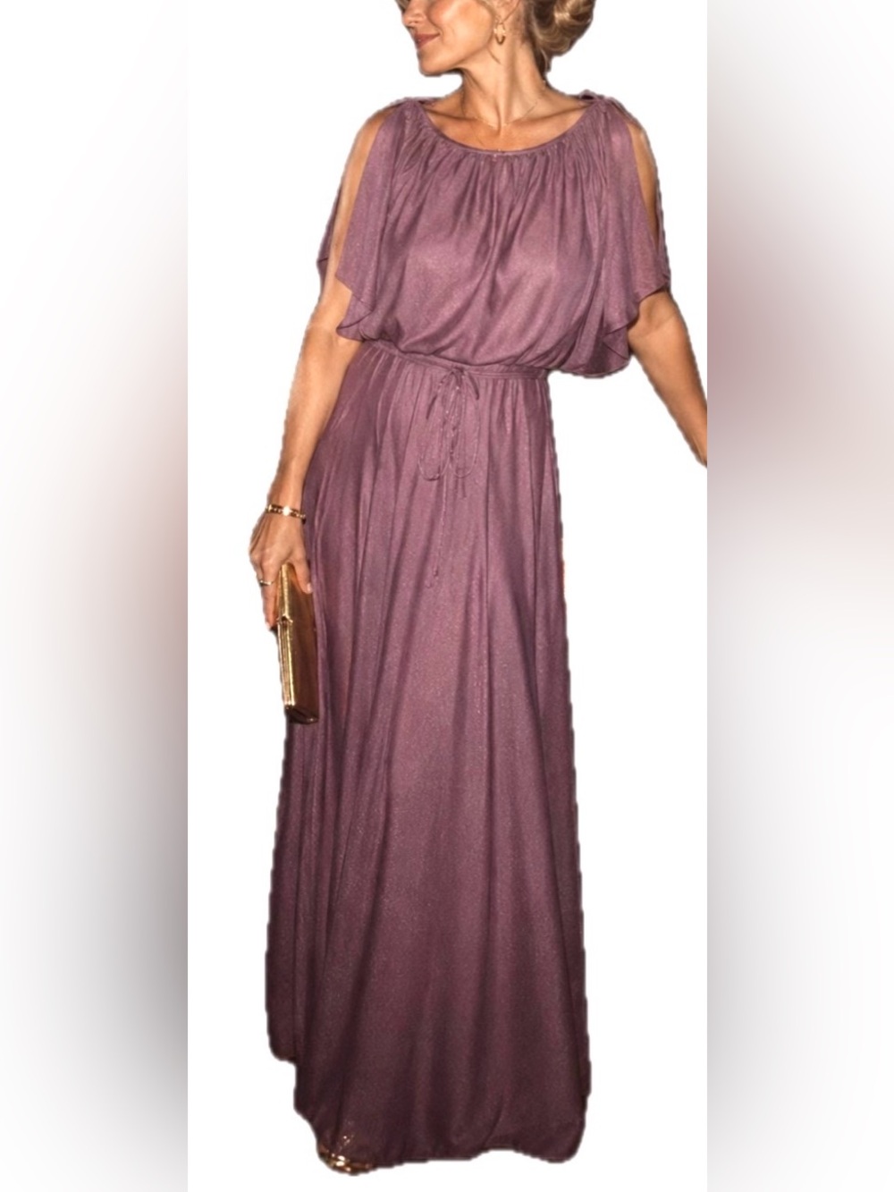 VTG 70s Formal dress. Size 8.